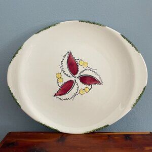 Blue Ridge Southern Potteries Serving Platter Wild Cherries 12 Inches